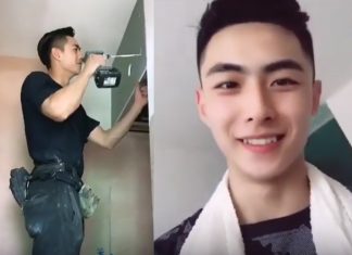 Chàng thợ khoan đẹp trai nhất thế giới