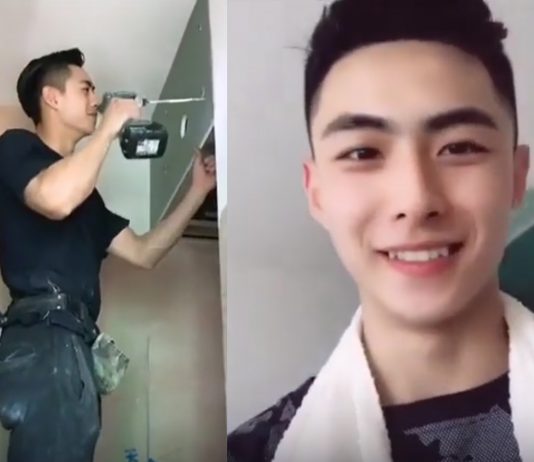 Chàng thợ khoan đẹp trai nhất thế giới