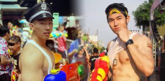Ngắm trai đẹp khắp nơi “sũng nước” trong lễ hội mừng năm mới Songkran