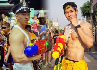 Ngắm trai đẹp khắp nơi “sũng nước” trong lễ hội mừng năm mới Songkran