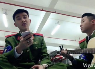 2 anh công an cute hát cover dễ thương