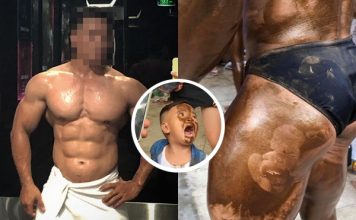 Chủ nhân bờ mông khiến bé trai “khóc thét” là ai?