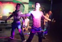 Tan chảy vì lạc vào động trai nhảy