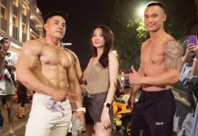 Trai đẹp 6 múi làm phố đi bộ phát cuồng