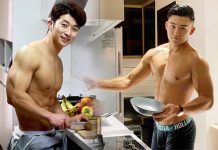 “Tan chảy con tim” với chùm ảnh trai đẹp vào bếp