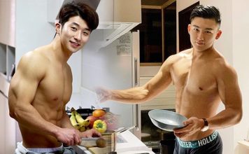 “Tan chảy con tim” với chùm ảnh trai đẹp vào bếp