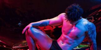 Vẻ đẹp cơ thể người mẫu nam Trung Quốc nguoi mau nam