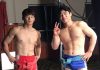 Ngắm 2 nam thần Hàn Quốc đấu vật mê mẩn