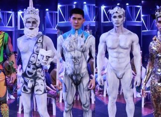 Người mẫu nam Body Painting đẹp ngất ngây