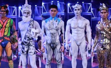 Người mẫu nam Body Painting đẹp ngất ngây