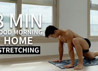 8 phút thể dục cùng trai đẹp Hàn Quốc