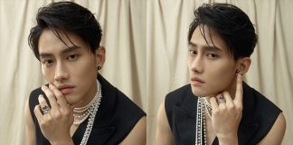 Trai đẹp Đài Loan ngầu bá cháy khi diện đồ kết hợp ngọc trai