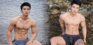 Jay Wang Zhou – Trai đẹp thích “khoe thân” ngoài biển