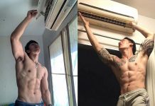 Những anh thợ sửa điều hòa sexy 6 múi