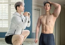 “Gục ngã” trước body gợi cảm của nam thần phòng tập Hàn Quốc