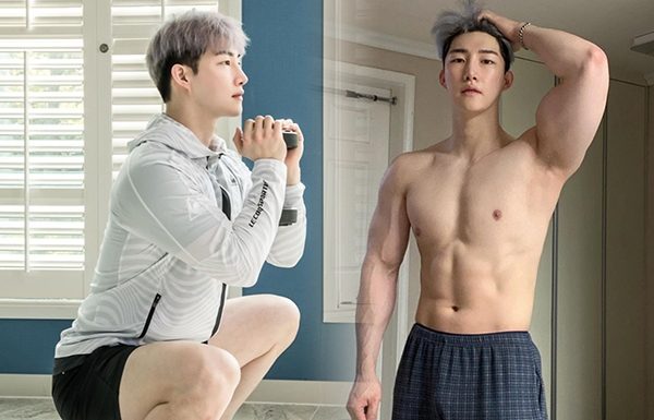 “Gục ngã” trước body gợi cảm của nam thần phòng tập Hàn Quốc