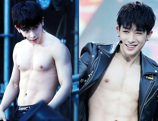 Wonho – Nam thần thích khoe body sexy bậc nhất Kpop