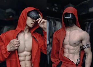 Dàn trai đẹp 6 múi cosplay Squid Game khiến ai cũng muốn ‘mlem’
