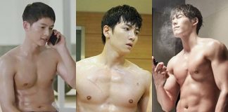 Trai Hàn cởi áo khoe 6 múi trong phim: Ai “sắc nét” nhất?