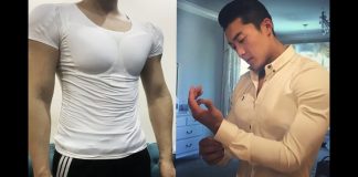 Áo độn ngực vai nam, sao bạn còn chưa mặc?