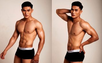 Nguyễn Hữu Anh diện khố sexy đoạt ngôi Á vương Man of the World 2022