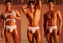 Dàn thí sinh Mister International Korea 2022 diện sịp trắng khoe hàng cực “khủng”