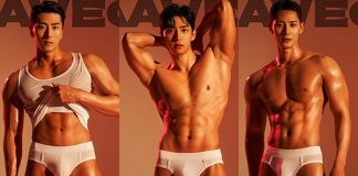 Dàn thí sinh Mister International Korea 2022 diện sịp trắng khoe hàng cực “khủng”