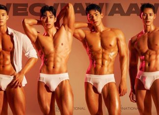 “Bỏng mắt” xem các anh trai Hàn khoe sịp trắng mỏng