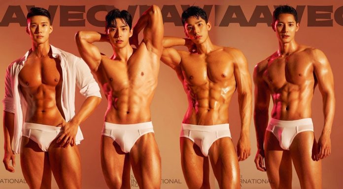 “Bỏng mắt” xem các anh trai Hàn khoe sịp trắng mỏng