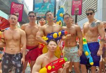 Trai đẹp tấp nập khoe “hàng” dịp Tết té nước Songkran 2023