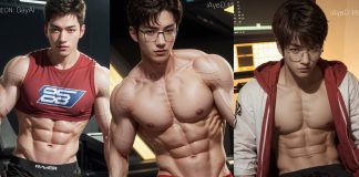 Nam game thủ sexy 6 múi