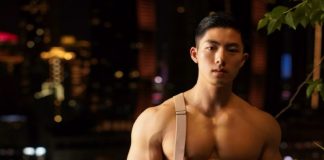 Trai đẹp Trung Quốc hoàn hảo khoe lông