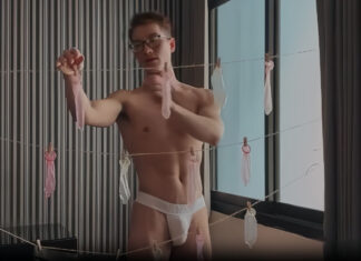 Trai đẹp sưu tập bao cao su đã dùng: Khi nhan sắc không cứu nổi… dây phơi